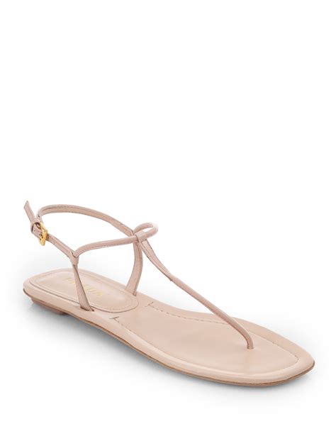 prada thong pink|sandal prada original.